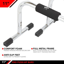 Load image into Gallery viewer, Premium Push Up Bar Set - Enhanced Grip and Sturdy Construction for Fitness