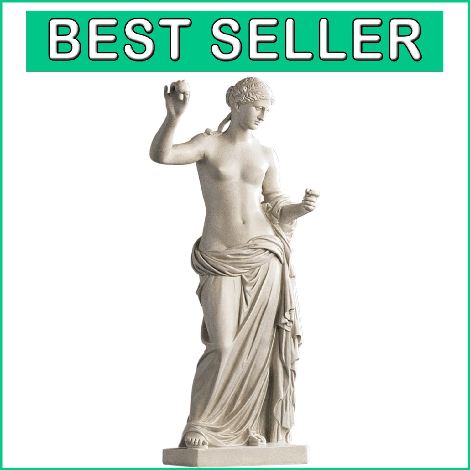 Goddess Venus of Arles: Elegant Antique-style Resin Sculpture for All Seasons