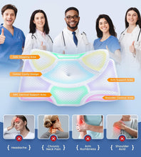 Load image into Gallery viewer, Adjustable Memory Foam Cervical Pillow - Ideal for Side, Back &amp; Stomach Sleepers