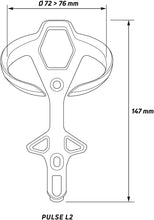 Load image into Gallery viewer, Carbon Fiber Bottle Cage in Sleek Black - Easy Insert &amp; Removal for Cyclists