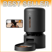 Load image into Gallery viewer, Automatic 5G WiFi Pet Feeder with Night Vision Camera &amp; Voice Interaction