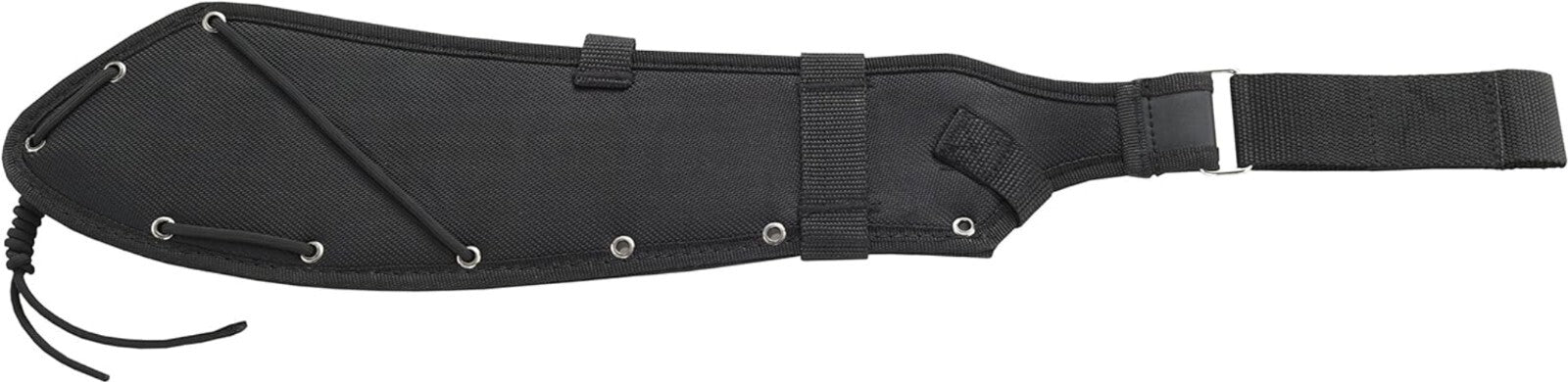 Durable 19.5-Inch Black Coated Parang Machete - Ideal for Hunting & Camping