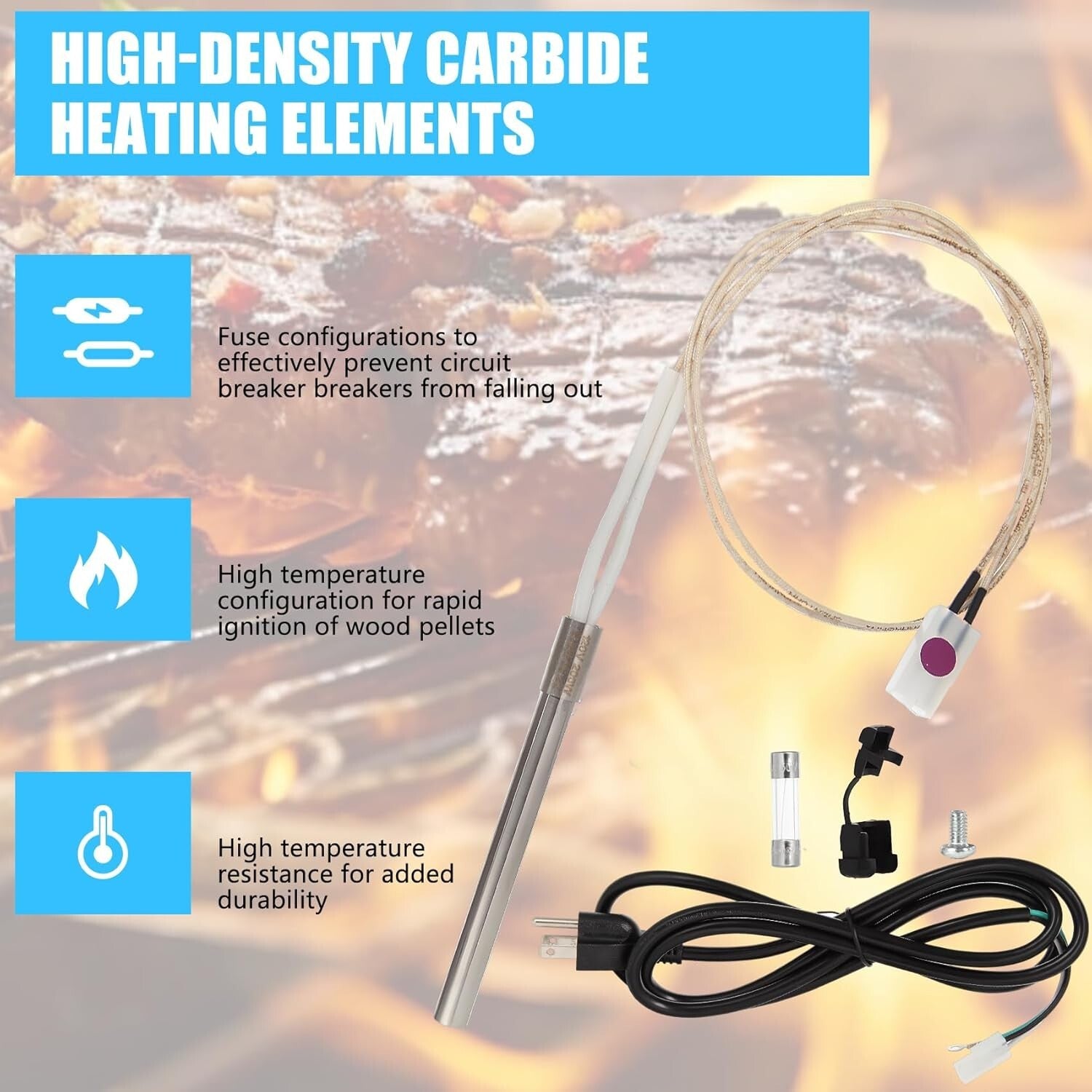 All-in-One Pit Boss and Traeger Grill Replacement Parts Kit for Optimal Cooking