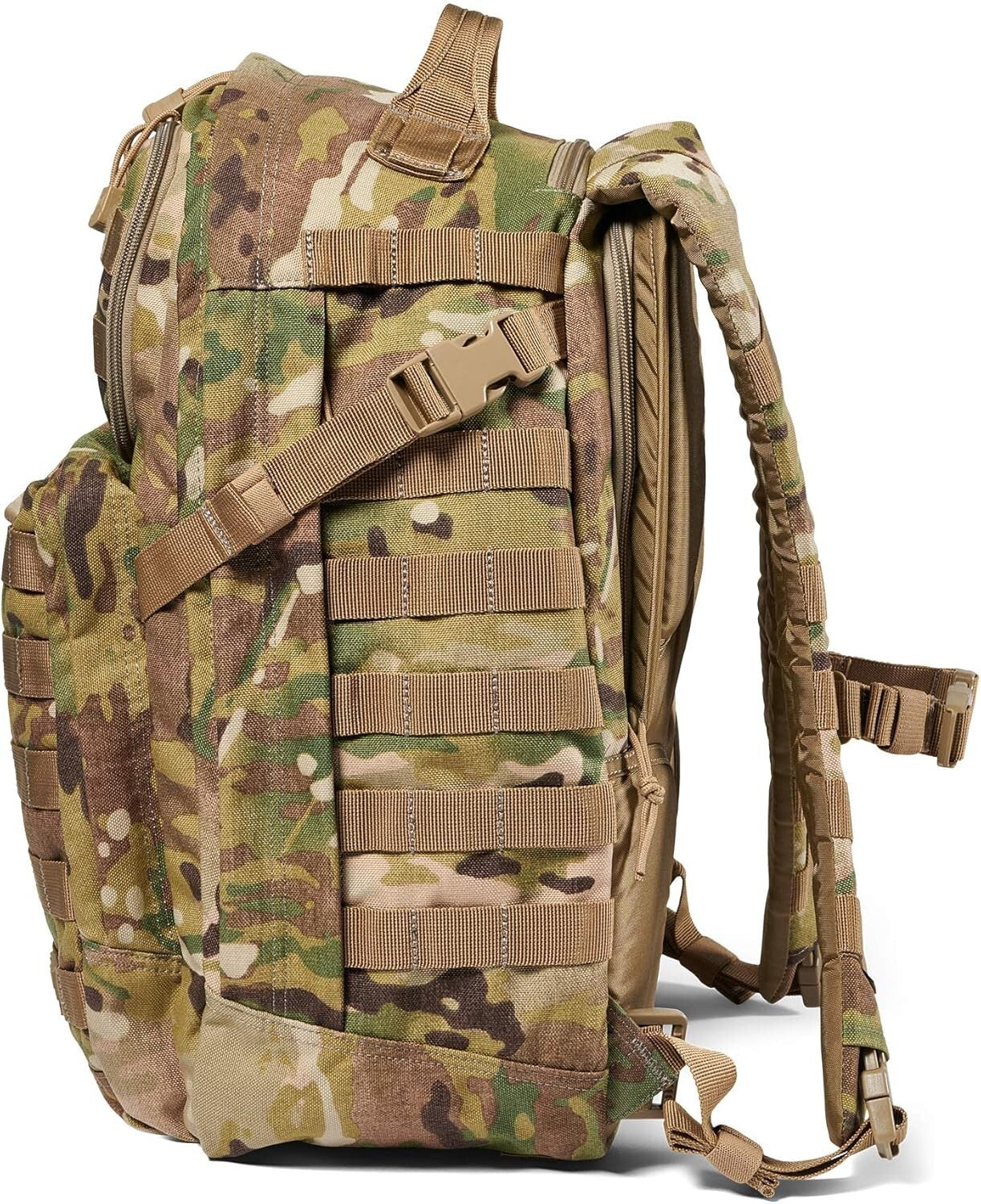 Water-Resistant Tactical Backpack - 37L Rush 24 2.0 for Outdoor Adventures