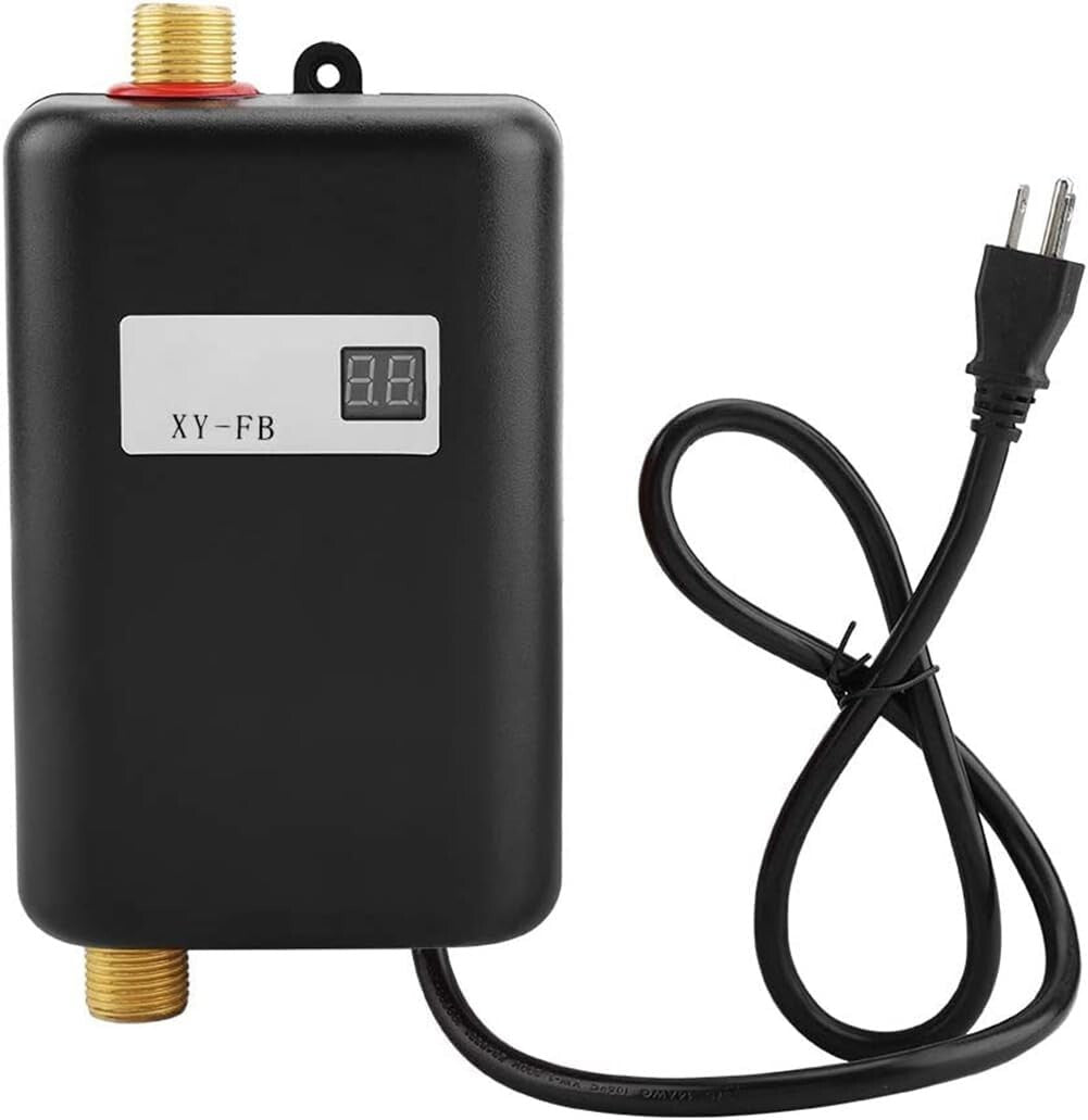 Compact 110V Mini Electric Tankless Water Heater – Instant Hot Water Access