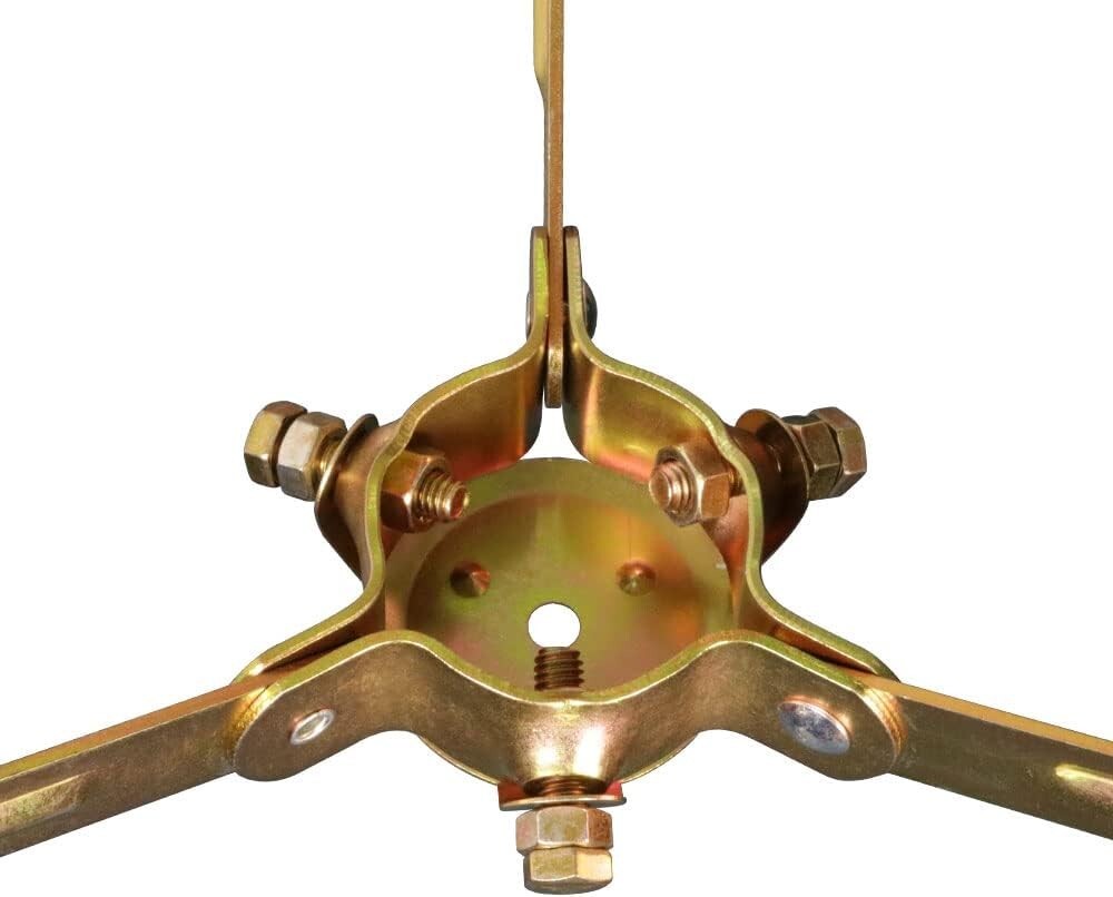 Adjustable 2' TV Antenna Mount with Standard Tripod Head for Easy Setup