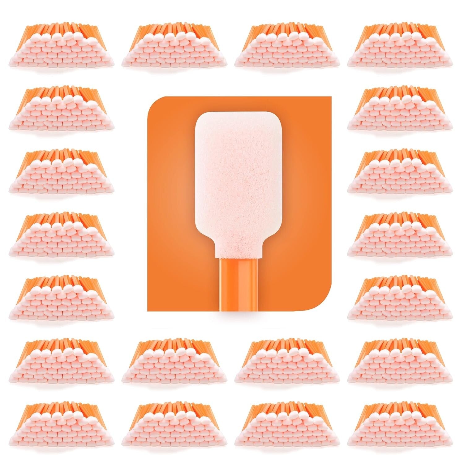 Professional Grade Foam Swabs 5.25" - Perfect for Printer and Household Cleaning
