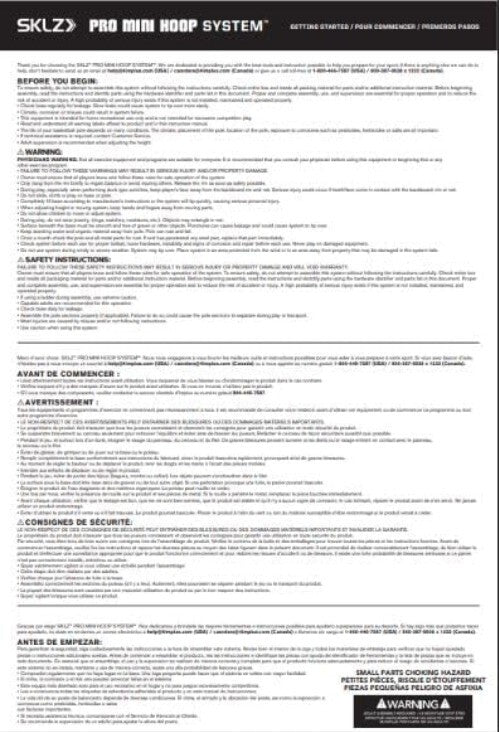 Durable Outdoor Pro Mini Basketball System with Adjustable Height and Wheels