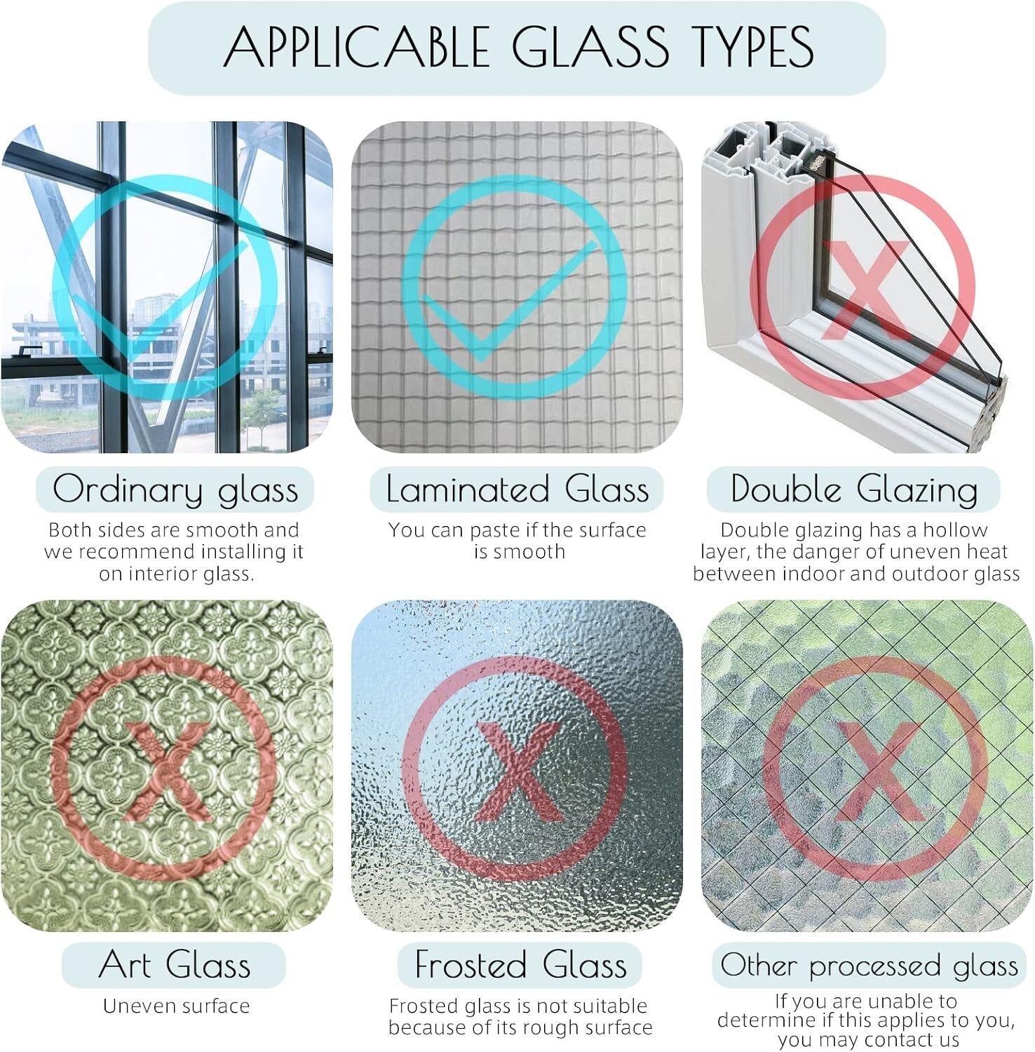 Elegant One Way Privacy Window Film - UV Blocking Silver Tint, 35.4 x 393.7 Inch