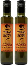 Load image into Gallery viewer, Gourmet Jalapeno Olive Oil - Award-Winning Cold-Pressed EVOO - 8.5 oz, 2 Pack
