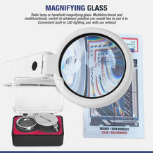 Load image into Gallery viewer, All-Ages Sports Card Grading Kit: Includes LED Lamp, Gloves, and Cleaning Cloths