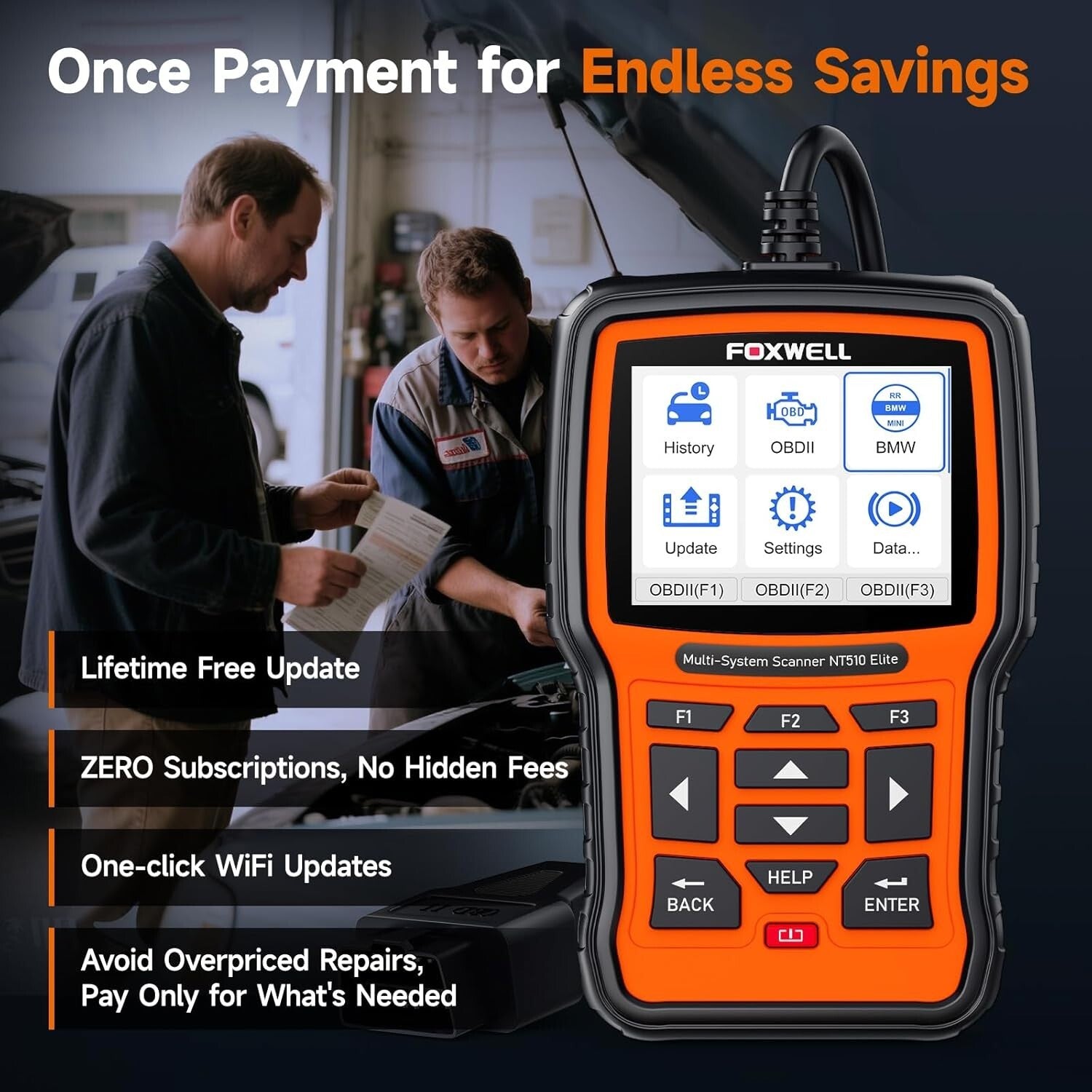 Complete BMW & Mini Diagnostic Tool with Battery Registration and Reset Services