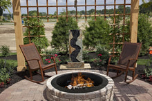 Load image into Gallery viewer, Versatile Alloy Steel Fire Ring - Perfect for Outdoor Fire Pits &amp; Gatherings