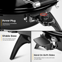 Load image into Gallery viewer, 15-Serving Electric Indoor/Outdoor Grill - Removable Stand &amp; Double Layer Design