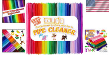 Load image into Gallery viewer, Large 3000-Piece Chenille Stems &amp; Wiggle Eyes Set for Craft Classes &amp; Home Fun