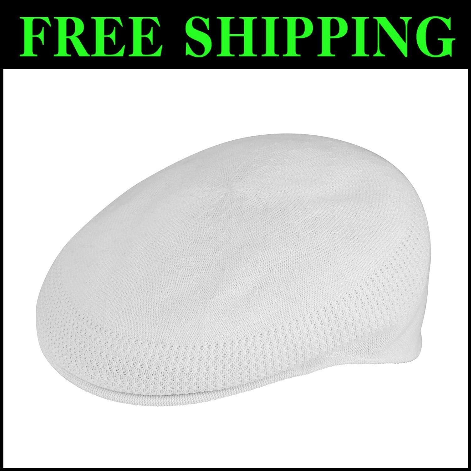 Lightweight Unisex Ivy Flat Cap with 2" Brim - Stylish Summer Essential