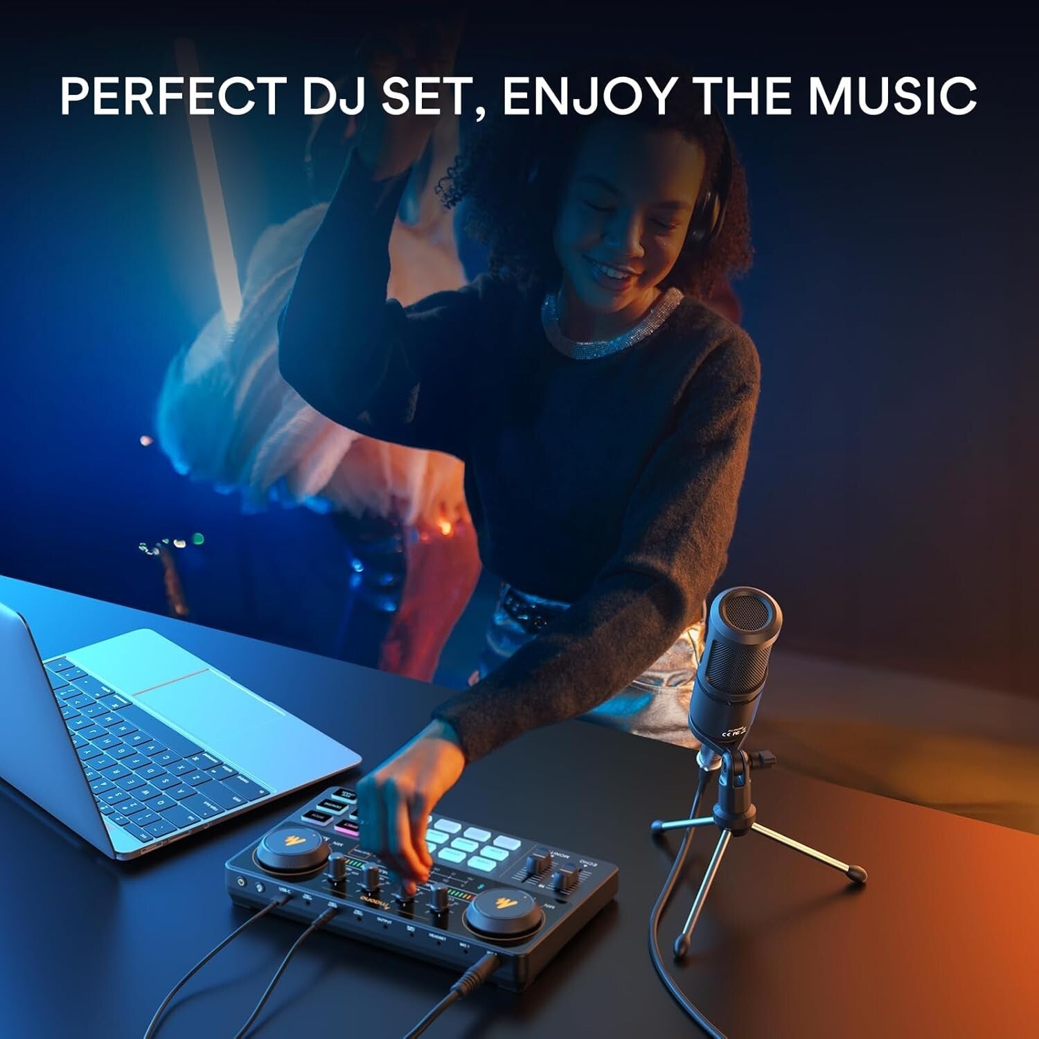 Multifunctional Podcast Equipment Bundle: Mixer, Mic, Effects & Live Streaming