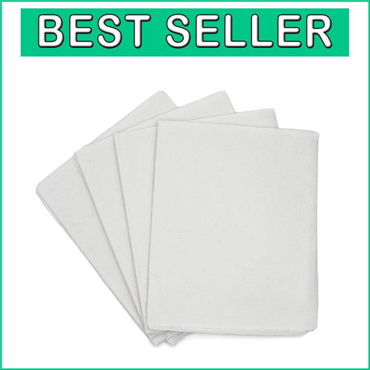 40" x 60" Disposable Medical Patient Drape Sheets - Pack of 100, 3-Ply Tissue