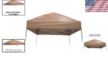Load image into Gallery viewer, Khaki Replacement Canopy for Slant Leg Frame - Water-Resistant and Stylish