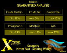 Load image into Gallery viewer, Xtreme Scrapers 14mm Fast-Sinking Fish Food Wafers - 2.5lbs for Bottom Feeders