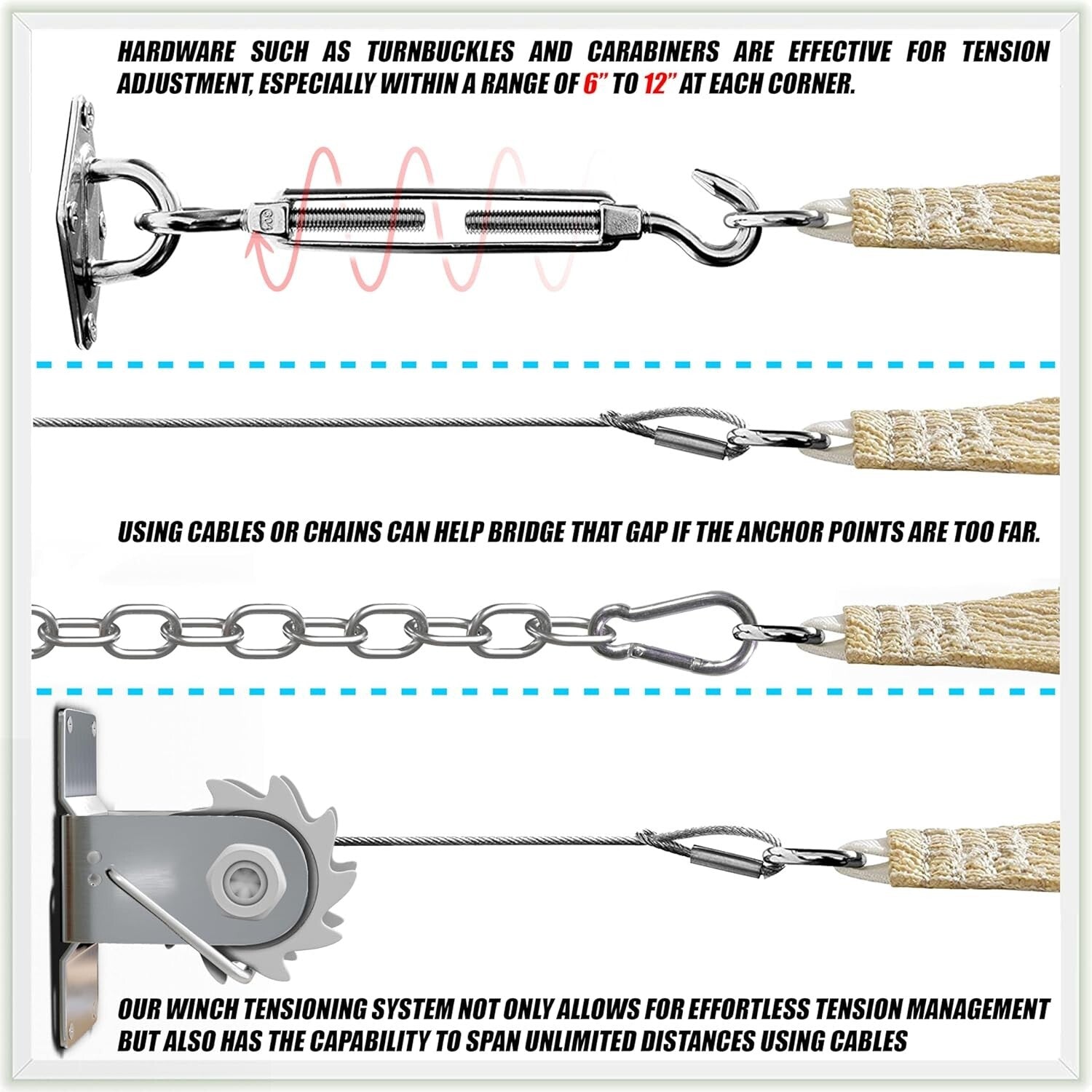 Elegant 14' x 16' Beige Shade Sail - Double Reinforced with 95% UV Blockage