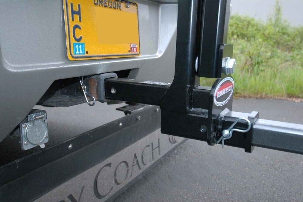 Secure and Easy-to-Install Motorhome Spare Tire Carrier - 400 lb Tongue Weight
