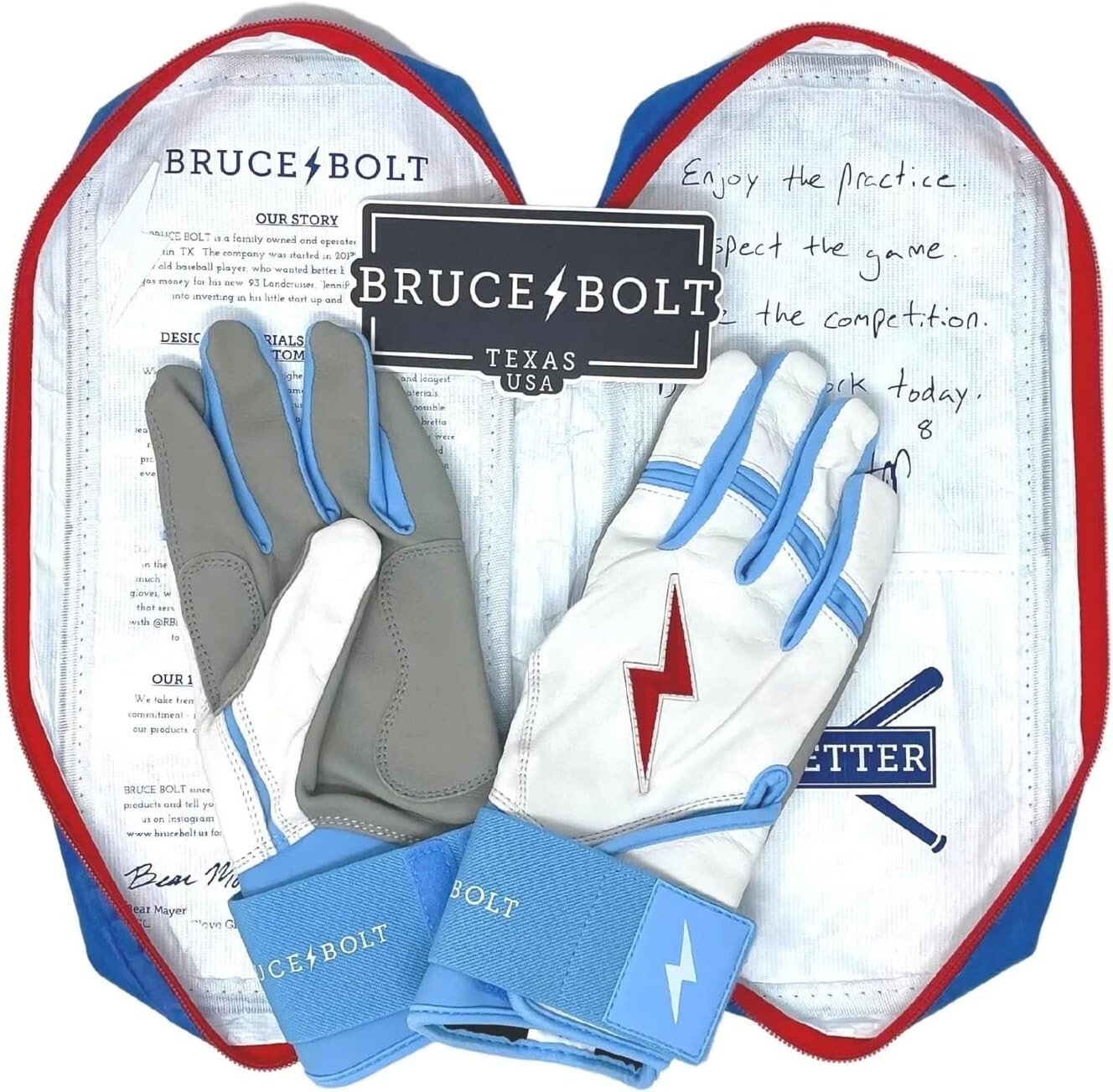 Chicago Cubs Signature Series Batting Gloves - Double Reinforced Leather Support