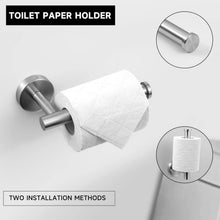 Load image into Gallery viewer, Stylish 10-Piece Bathroom Hardware Set - Brushed Nickel Finish, Safe Design