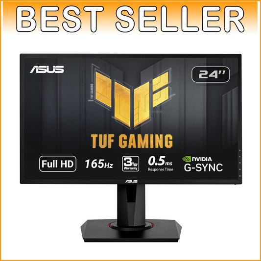 Eye Care Technology 24-Inch Gaming Monitor - 165Hz, 0.5ms for Ultimate Comfort