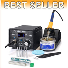 Load image into Gallery viewer, Advanced Digital Soldering Station: Precision Heat Control 392°F-896°F, ESD Safe