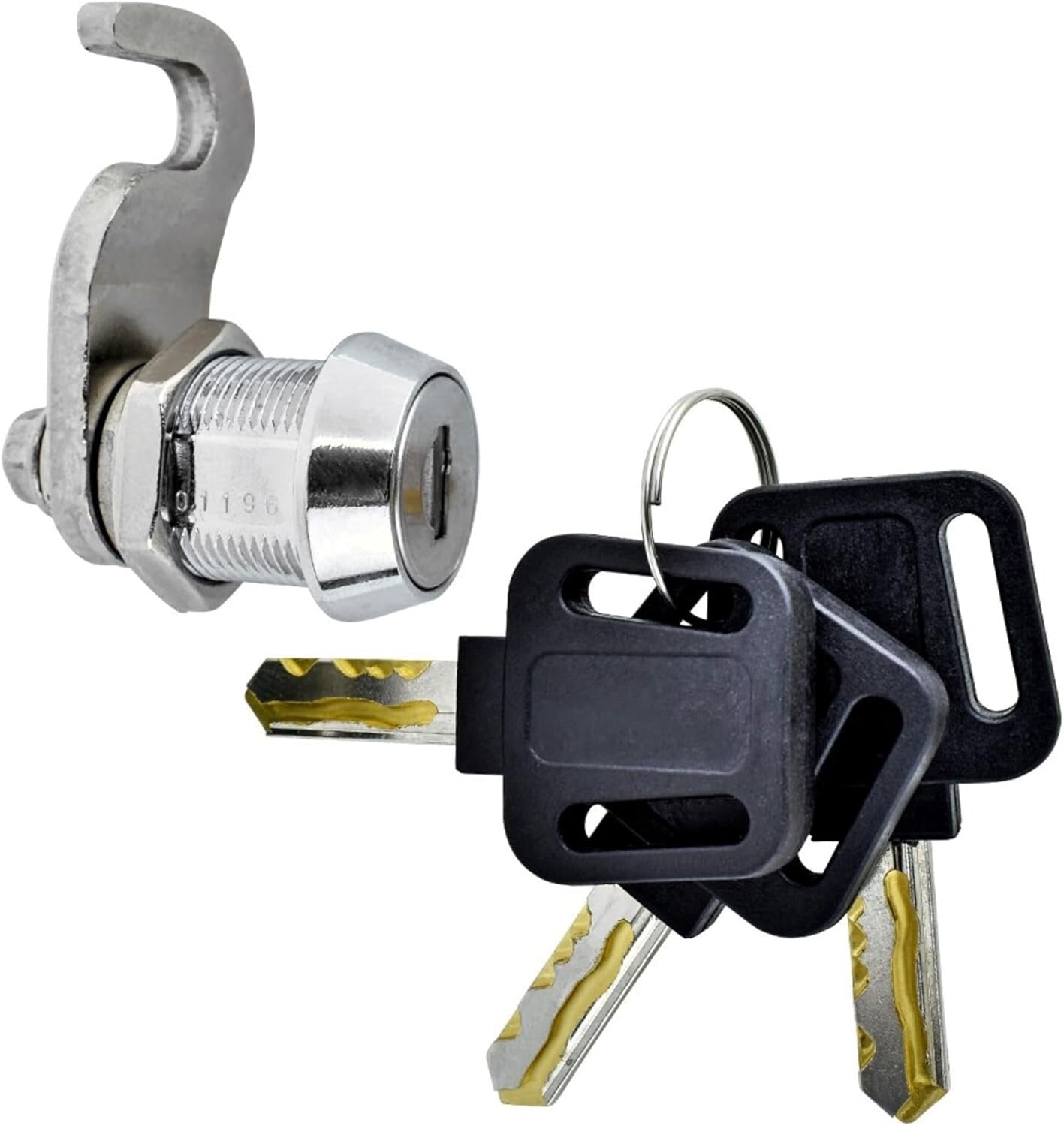 High Security Wall-Mounted Mailbox - Durable Steel Locking Drop Box for Offices