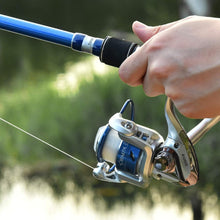 Load image into Gallery viewer, Compass Collapsible 6.5ft Fishing Rod and Reel Combo - Ideal for Bass &amp; Trout