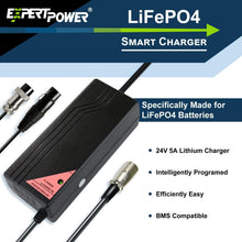 Load image into Gallery viewer, Intelligent 24V Lithium Charger - Ideal for LiFePO4 Batteries in Mobility Aids