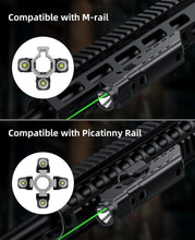 Load image into Gallery viewer, Lightweight 1700 Lumens Tactical Laser &amp; Flashlight Combo with Strobe Effect