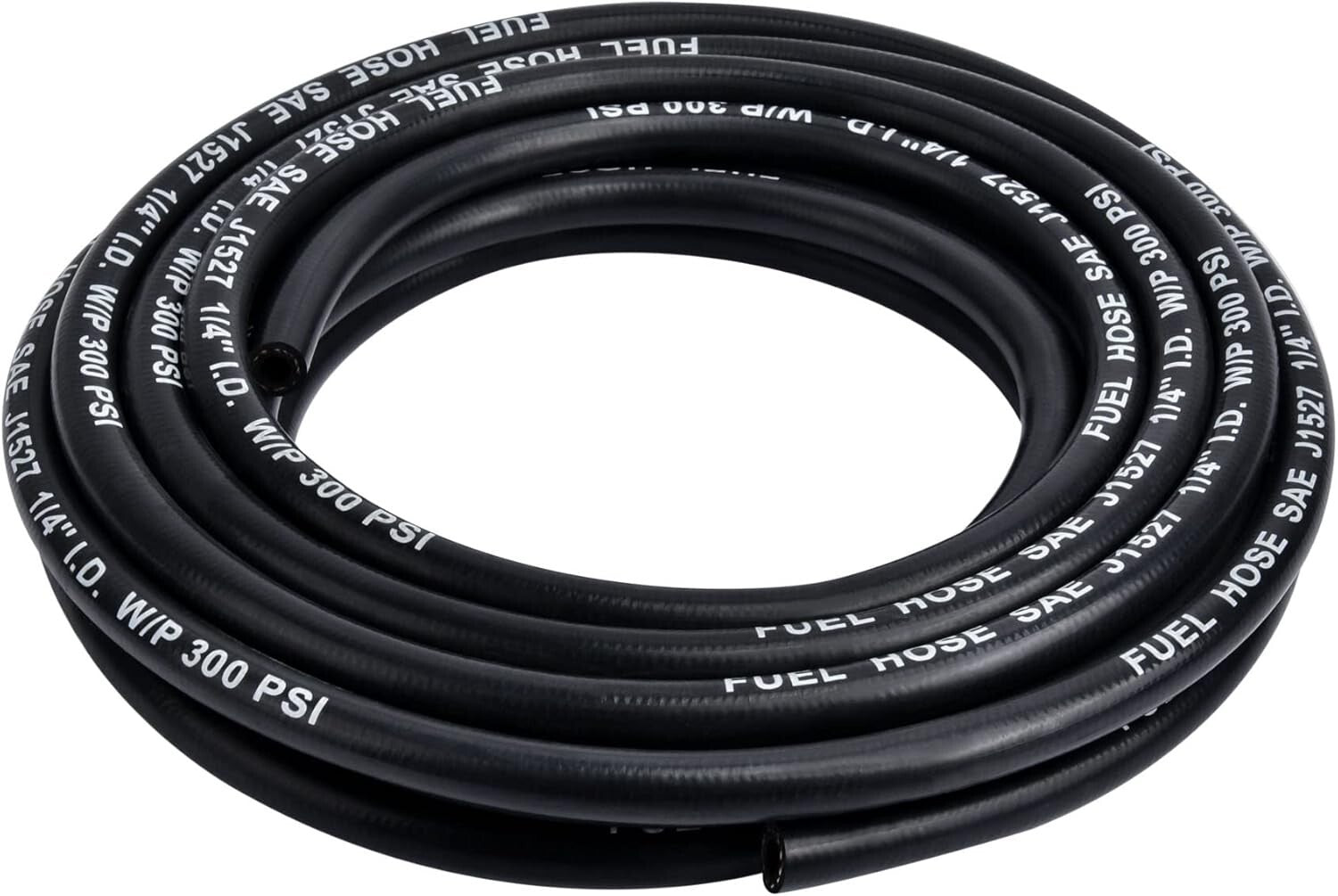 1/4" ID x 25FT Marine Fuel Hose A1-15 - Reliable for Gas & Diesel Applications
