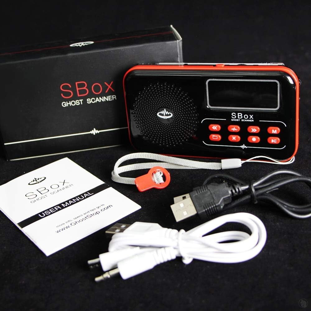 Ghost Scanner: Spirit Box & EVP Recorder with Long Battery Life & Easy Playback