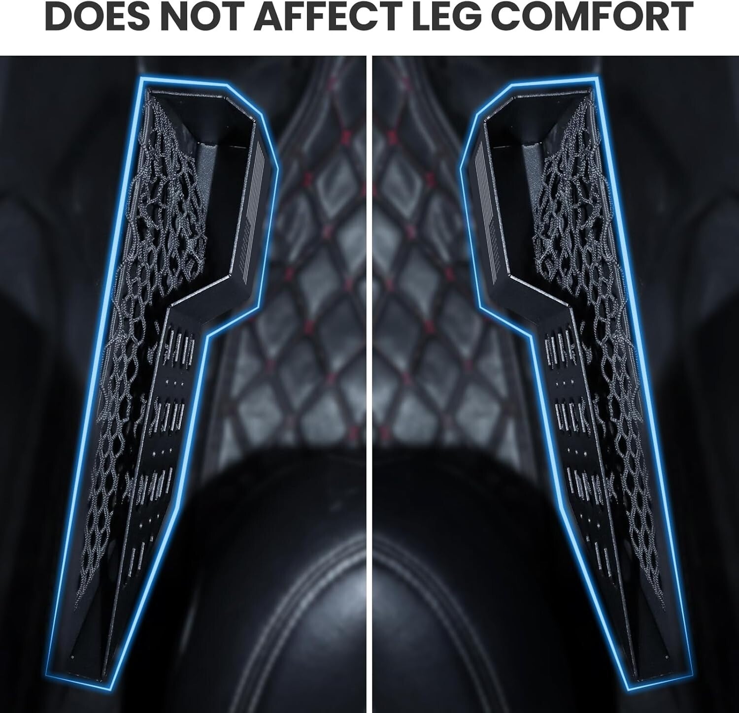 2-Pack Molle Panel Rear Door Storage Organizer for 2018-2025 Jeep Wrangler & JT