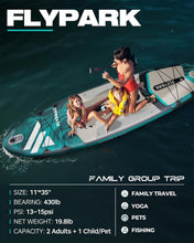 Load image into Gallery viewer, Sturdy 11' Inflatable SUP with Camera Mount &amp; Accessories - 430 lb Capacity
