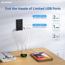 Load image into Gallery viewer, Durable 20A Wall Outlet with 3 USB Ports for Efficient Charging - 10 Pack