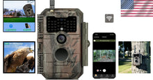 Load image into Gallery viewer, Stealthy 48MP Wi-Fi Game Camera with Night Vision for Secure Property Monitoring