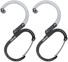Load image into Gallery viewer, Durable Aluminum Gear Clip &amp; Hook - Stylish Carabiner for Camping &amp; Organization