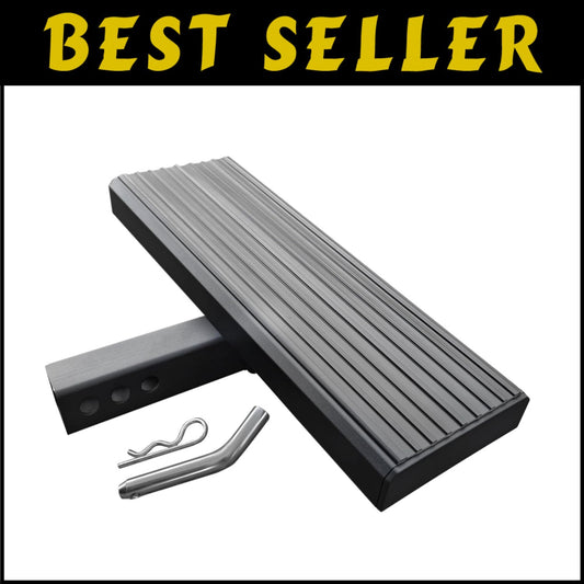Durable 20" Hitch Step for SUVs - Non-Slip Bumper Guard & Easy Installation