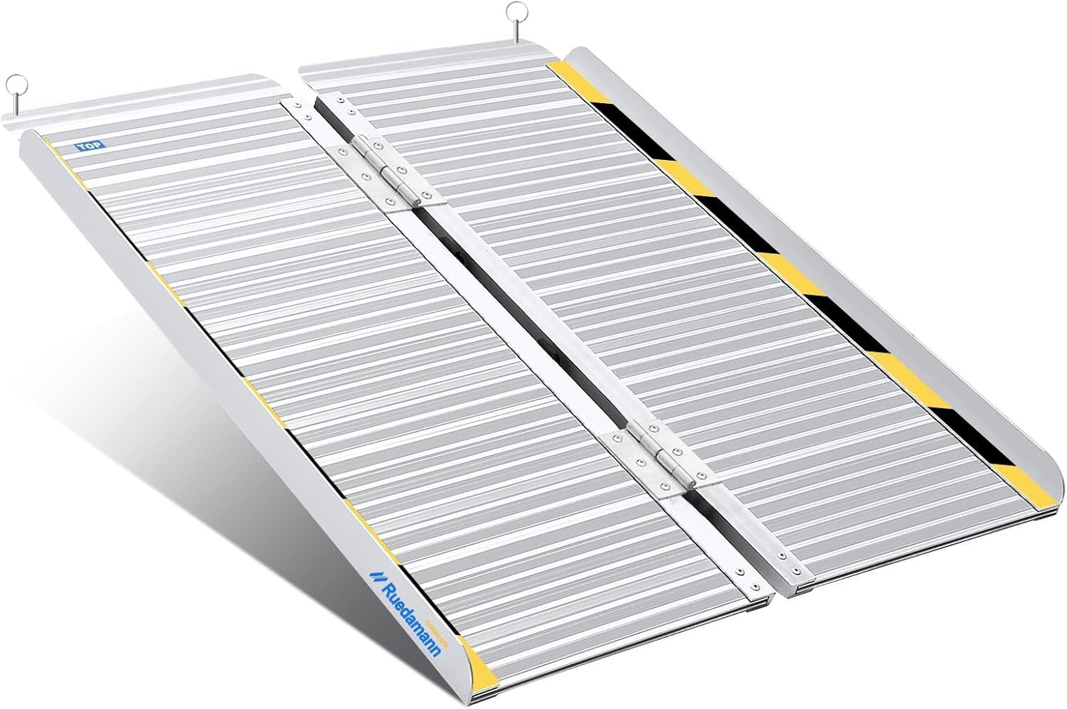 3FT Portable Folding Wheelchair Ramp - 600 lbs Load Capacity for Home & Outdoor