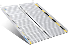 Load image into Gallery viewer, 3FT Portable Folding Wheelchair Ramp - 600 lbs Load Capacity for Home &amp; Outdoor