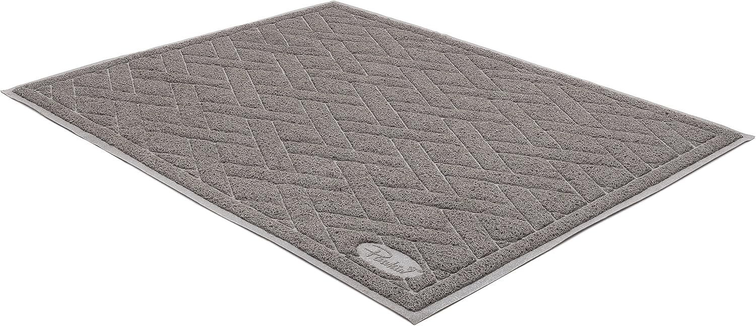 XX-Large Cat Litter Mat - 4x3 Feet, Soft PVC for Clean Floors & Happy Cats