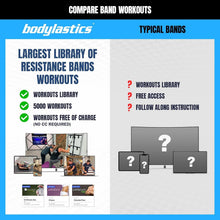 Load image into Gallery viewer, Adjustable Resistance Bands Set with Patented Snap Tech - Safe &amp; Durable Workout