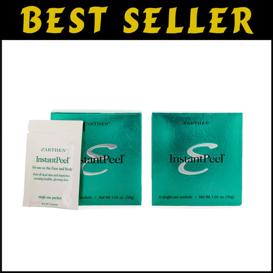 InstantPeel Dead Skin Remover – Effective Exfoliation for Sensitive Skin, 6 Pack