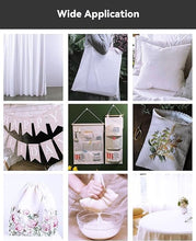 Load image into Gallery viewer, Premium 10 Yard Cotton Muslin Fabric - Bleached White, 48" Wide for DIY Projects