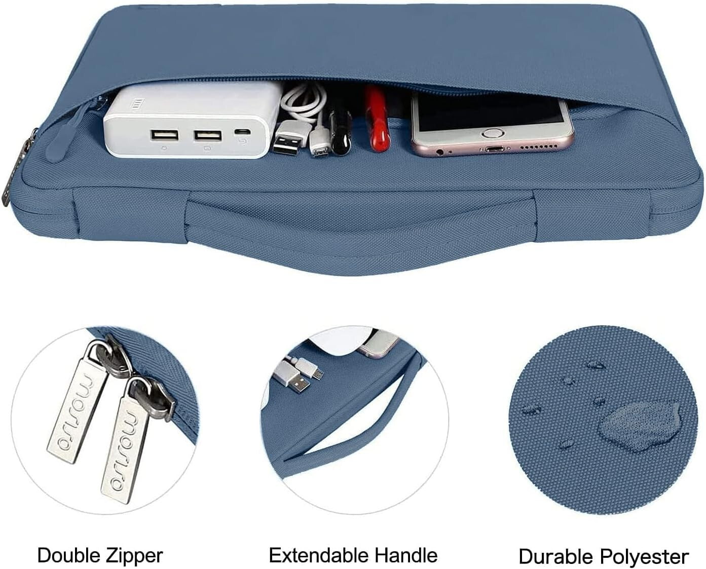 Complete Protection Bundle: MacBook Air 13" Case, Sleeve, Keyboard Cover & More