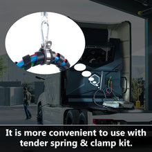 Load image into Gallery viewer, Premium Semi Truck Air Lines: 12 FT ABS Power Hoses with Stainless Steel Clamps